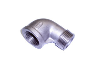 Cotovelo 90 º MXF Inox