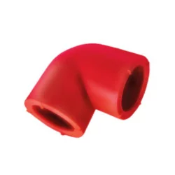Joelho 90 graus PPR vermelho